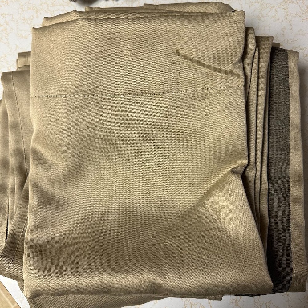 Beige Curtains